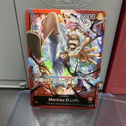 Monkey.D.Luffy ST21-001 - One Piece TCG Starter Deck EX: Gear 5 Foil Leader - Image 1