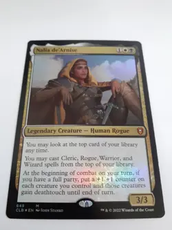 MTG Bling - Foil - Nalia de'Arnise (649) - Commander Legends Baldur's Gate -K356 - Image 2