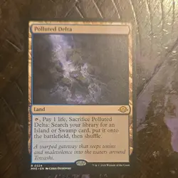 Polluted Delta Modern Horizons 3 Regular Rare Land Wizards English - Image 1