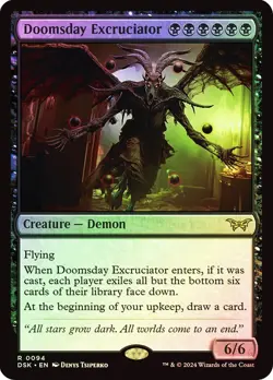 Doomsday Excruciator Duskmourn: House of Horror Foil NM Near Mint MTG Magic - Image 1