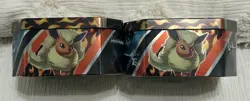 2x - Pokemon TCG Eevee Evolutions Tin 2021 Flareon V Brand New Sealed 🔥🔥 - Image 3