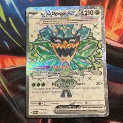 Pokemon Teal Mask Ogerpon ex Ultra Rare Holo SV06 Twilight Masquerade 190/167 NM - Image 1