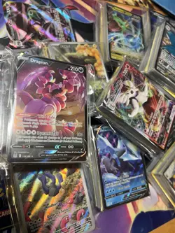 Pokemon Card Lot 150 OFFICIAL NEW TCG Cards + 2 Ultra Rare V VSTAR VMAX GX OR EX - Image 3