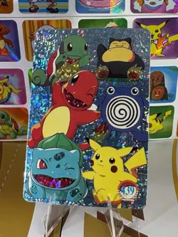 Pokemon Vintage Pocket Monsters Vending HOLO Prism Sticker 1999 Bandai Nintendo - Image 5
