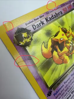 Pokemon Dark Kadabra Team Rocket 1st Edition 39/82 Uncommon Regular 50 HP Card - Image 4