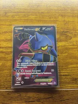 Toxicroak EX (102 Full Art) 102/106 Ultra Rare XY - Flashfire Pokemon Card - Image 1