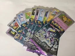 Pokemon TCG Violet Korean Bulk cards, Common, Uncommon and Rares in packets - Image 1