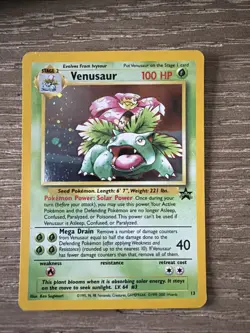2000 Pokemon WoTC Black Star Promo Venusaur 13/53 - Image 1