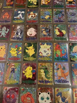🔥35X Card LOT🔥Pocket Monsters Pokemon Vending 1997/1998 *RARE* Pikachu - Image 1