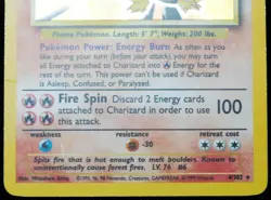 1999 Charizard 4/102 NM/VLP Condition Holo Pokemon Card - Image 5