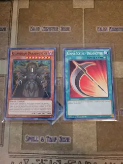YUGIOH GUARDIAN DREADSCYTHE SET + REAPER SCYTHE DLCS COMMON 1ST NM - Image 1