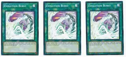 3x Evolution Burst LEDD-ENB14 Common 1st Edition Yu-Gi-Oh! - Image 1