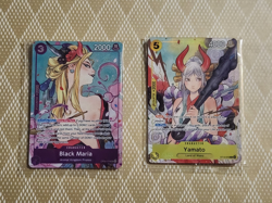 One Piece llustration Box Vol.2 Sealed Promo Cards - Black Maria & Yamato SEALED - Image 1