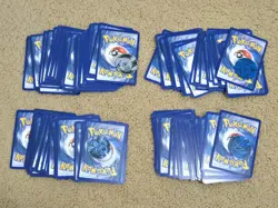 American Pokemon Cards Bulk Pack 40+ Cards Coin Included - Image 1