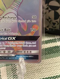 Ampharos GX 185/181 Rainbow Rare Secret – Team Up – Pokemon Card – NM/M - Image 5