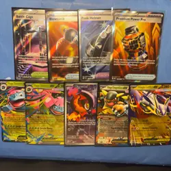 Pokemon TCG— Mega Evolutions Phantasmal Flames Cosmos Holo Promo (9 Cards) - Image 1