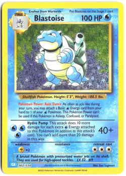 Trading Card Game Classic #003/034 Blastoise - Image 1