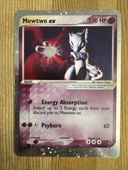 Mewtwo ex 101/109 Ruby and Sapphire Holo Rare Pokemon TCG VLP - Image 1