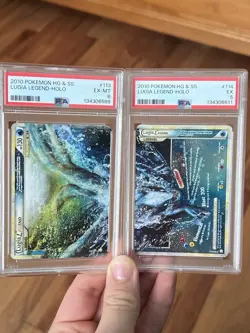 LUGIA LEGEND PSA 6/5 113 & 114 HEARTGOLD & SOULSILVER POKEMON (BOTH CARDS) - Image 3