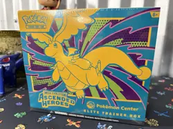 Pokemon TCG: Ascended Heroes Pokemon Center Exclusive ETB -Mega Evolution Wow!!! - Image 1