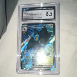 Pokemon Luxray ex CGC 8.5 Sv06 Twilight Masquerade 195/167 Ultra Rare Holo - Image 1
