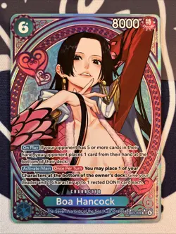 Boa Hancock (SP) EB03-026 Extra Booster: One Piece Heroines Edition Foil Mint - Image 1