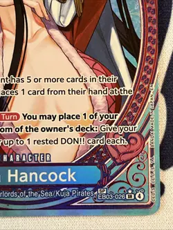 Boa Hancock (SP) EB03-026 Extra Booster: One Piece Heroines Edition Foil Mint - Image 4
