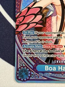 Boa Hancock (SP) EB03-026 Extra Booster: One Piece Heroines Edition Foil Mint - Image 5