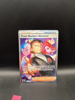Pokemon TCG Team Rocket's Giovanni Destined Rivals Card 238/182 NM/M - Image 1