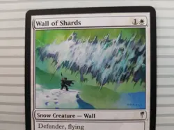 Magic: The Gathering Card - Coldsnap ~ Uncommon ~ Wall of Shards - Image 2