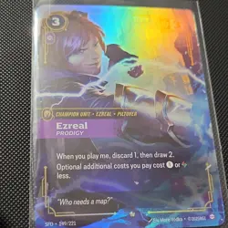 Ezreal - Prodigy Champion Unit - Foil - Piltover - League of Legends Card - Image 3
