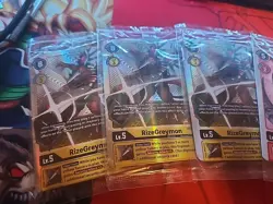 Digimon Seal Promo Card NM Bandai, BT2 & BT3 - Image 2