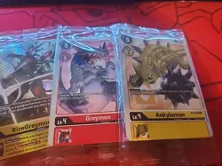 Digimon Seal Promo Card NM Bandai, BT2 & BT3 - Image 3