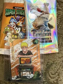 Naruto Uzumaki SEALED PSA MAG Promo Card PR-003 NM plus extras - Image 1