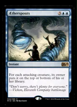 Aetherspouts LP Light Play Magic 2015 MTG [11284] - Image 1