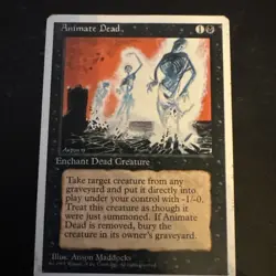 Animate Dead MTG Core Set 4th Edition Regular - Image 1