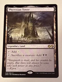 Phyrexian Tower - Ultimate Masters - LP MTG Magic - Image 1