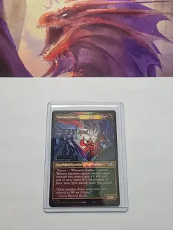 MTG - Radha, Coalition Warlord Serialized Foil (170/500) MUL U#0185 - Image 2