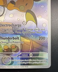 Pokemon TCG - Raichu 211/193 Paldea Evolved - Illustration Rare Full Art Holo NM - Image 3