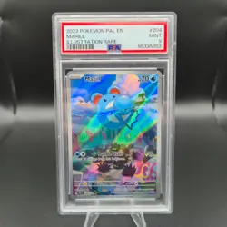 Marill 204/193 Pokemon Card - Sv02: Paldea Evolved Illustration Rare - PSA 9 - Image 1