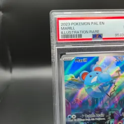 Marill 204/193 Pokemon Card - Sv02: Paldea Evolved Illustration Rare - PSA 9 - Image 3