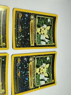 Pokemon X4 Pichu WOTC Black Star Promo #35 Reverse Holo - Image 2