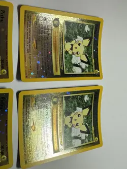 Pokemon X4 Pichu WOTC Black Star Promo #35 Reverse Holo - Image 3