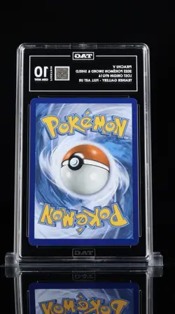 Pokemon TCG SWSH Lost Origin #TG16 Pikachu V Trainer Gallery Full Art TAG 10 - Image 2