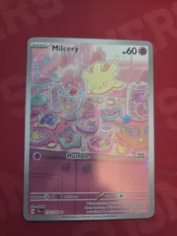 Pokemon TCG Milcery 152/142 Stellar Crown Illustration Rare - Image 1