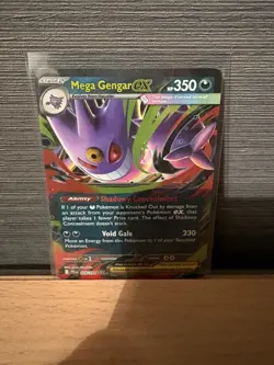 Pokemon Phantasmal Flames 2025 Mega Gengar EX 056/094 Double-Rare English - Image 1