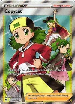 Pokemon TCG - Copycat (Full Art) 200/203 Evolving Skies - NM Free Shipping $5+ - Image 1