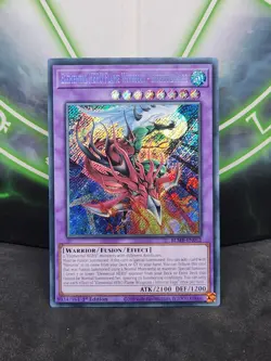 Yugioh Elemental HERO Flame Wingman – Infernal Rage BLMR-EN012 Secret Rare NM - Image 1