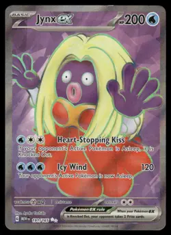 Pokemon Cards Jynx ex 191/165 151 Ultra Rare NM *NM6 - Image 1