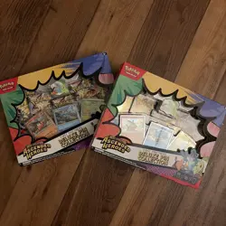 Pokemon Mega Evolution Ascended Heroes Deluxe Pin Collection Lot X2 - Image 1